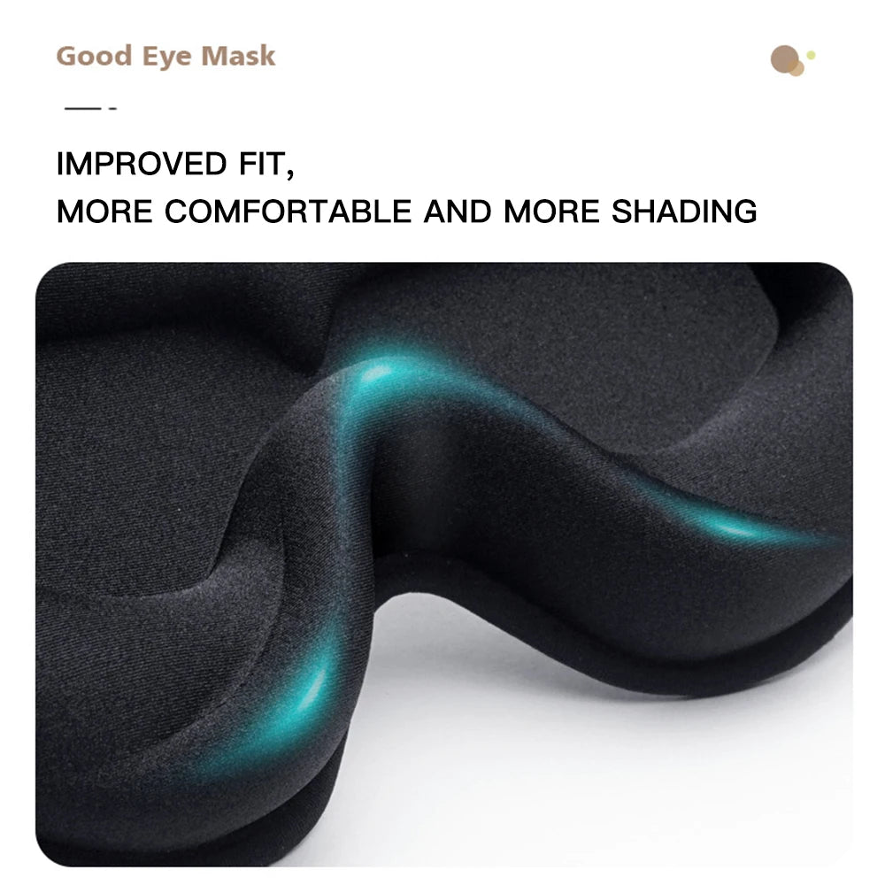 3D Sleep Mask Blindfold Sleeping