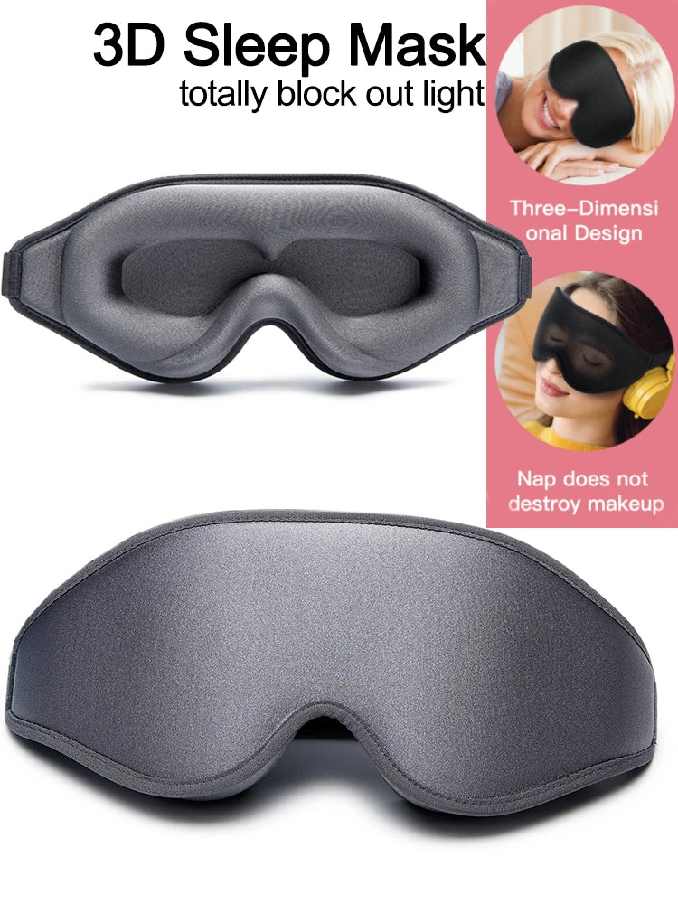 3D Sleep Mask Blindfold Sleeping