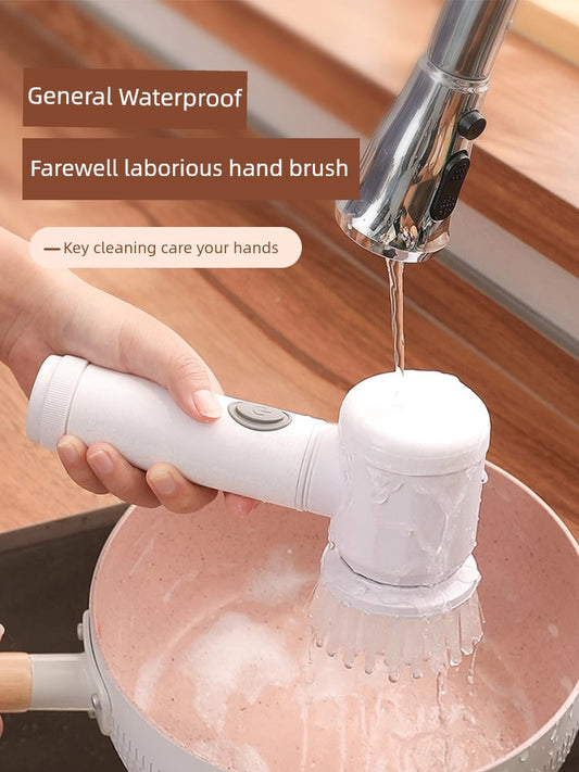 Kitchen Handheld Wireless Handy Gadget Electric Cleaning Brush