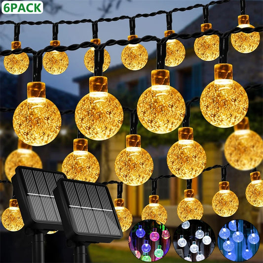 LED Solar String Lights Outdoor